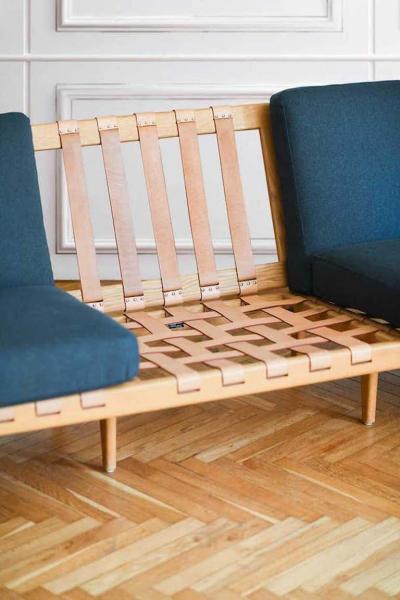 Svante Skogh Svante Skogh 1957 Bodo Sofa in Swedish Oak