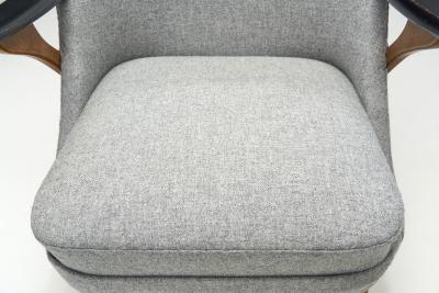 Svante Skogh Svante Skogh Armchairs for Seffle M belfabrik AB Sweden 1950s