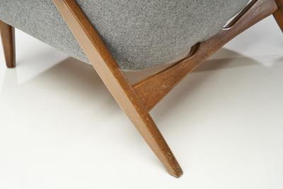 Svante Skogh Svante Skogh Armchairs for Seffle M belfabrik AB Sweden 1950s