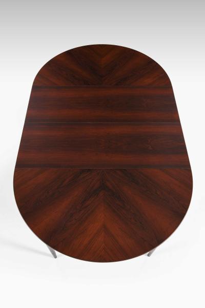 Svante Skogh Svante Skogh Dining Table in Beech Rosewood by AB Seffle M belfabrik 1958