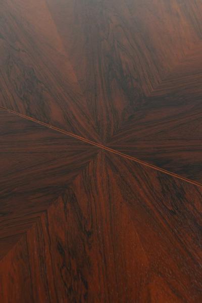 Svante Skogh Svante Skogh Dining Table in Beech Rosewood by AB Seffle M belfabrik 1958