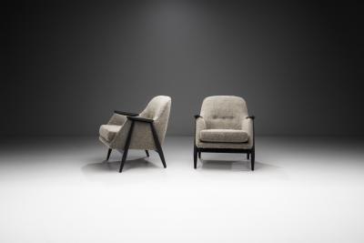 Svante Skogh Svante Skogh Pallas Lounge Chairs for Asko Finland 1950s