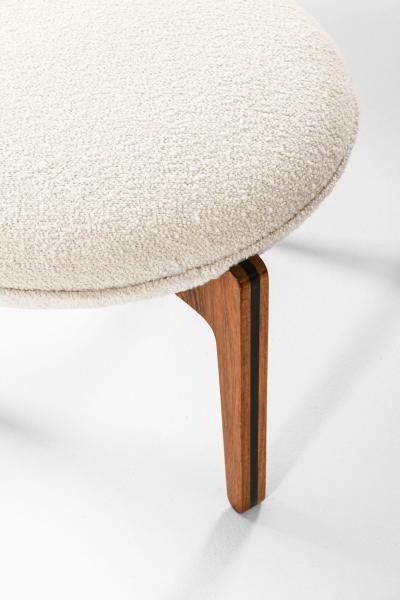 Sven Ellekaer Pair of Easy Chairs and Stool in Rosewood designed by Sven Ellek r 1962