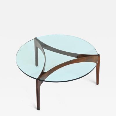 Sven Ellekoer Sven Ellekaer sculptural coffee table Chirstian Linneberg Denmark 1962