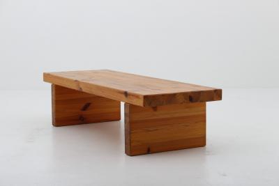 Sven Larsson Swedish Bench in Pine by Sven Larsson