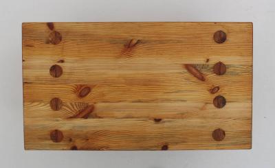 Sven Larsson Swedish Bench or Side Table in Pine by Sven Larsson