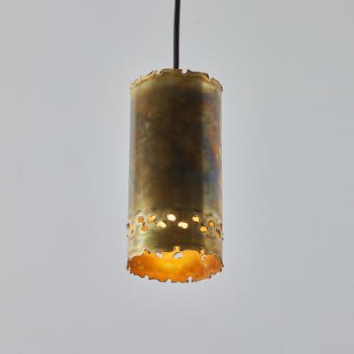 Svend Aage Holm S rensen 1960s Svend Aage Holm S rensen Brutalist Brass Pendant Lamp