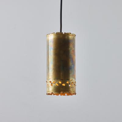 Svend Aage Holm S rensen 1960s Svend Aage Holm S rensen Brutalist Brass Pendant Lamp