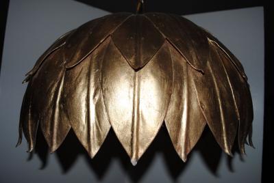 Svend Aage Holm S rensen Large Lotus Pendant Chandelier