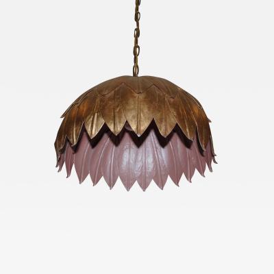 Svend Aage Holm S rensen Large Lotus Pendant Chandelier