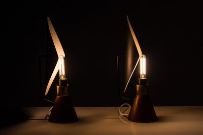 Svend Aage Holm S rensen Mid Century Modern Table Lamps by Svend Aage Holm S rensen for ASEA