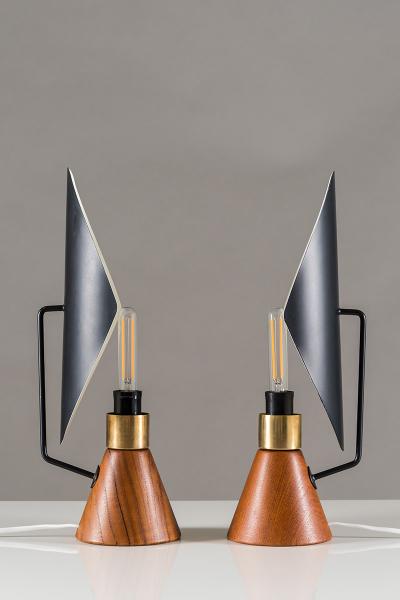 Svend Aage Holm S rensen Mid Century Modern Table Lamps by Svend Aage Holm S rensen for ASEA