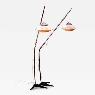 Svend Aage Holm S rensen Pair of Svend Aage Holm S rensen floor lamps