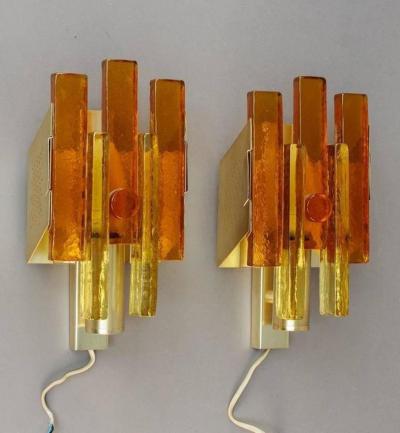 Svend Aage Holm S rensen Pair of Wall Lights Svend Aage Holm Sorensen Attributed