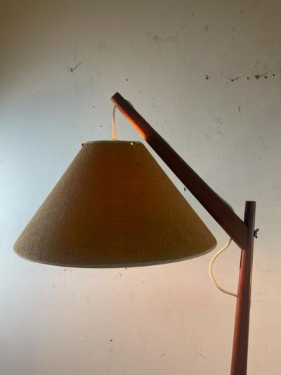 Svend Aage Holm S rensen RARE MID CENTURY TEAK FLOOR LAMP BY SVEND AAGE HOLM SORENSON