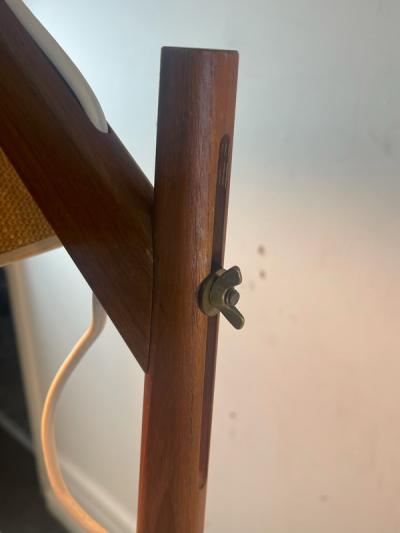 Svend Aage Holm S rensen RARE MID CENTURY TEAK FLOOR LAMP BY SVEND AAGE HOLM SORENSON