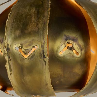 Svend Aage Holm S rensen Sorensen Danish 1960s brass Palm ceiling pendant by Svend Aage Holm S rensen