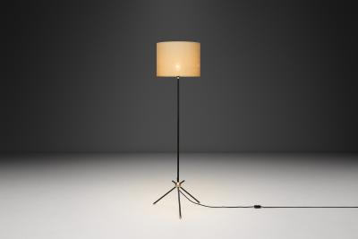 Svend Aage Holm S rensen Sorensen Floor Lamp with Tripod Base by Svend Aage Holm S rensen Attr Denmark 1950s