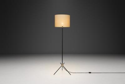 Svend Aage Holm S rensen Sorensen Floor Lamp with Tripod Base by Svend Aage Holm S rensen Attr Denmark 1950s