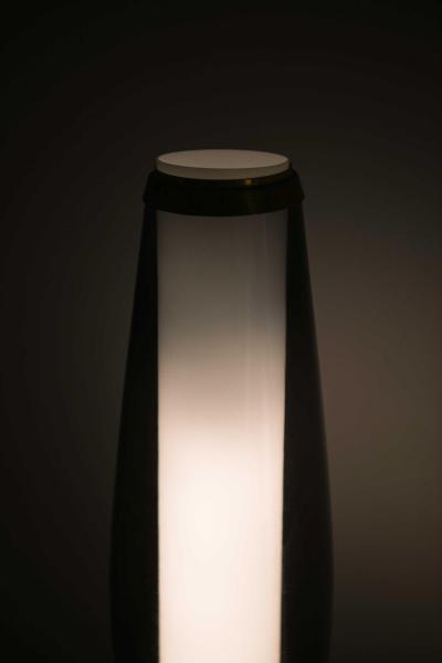 Svend Aage Holm S rensen Sorensen Pair of Floor Lamps in Brass and Glass by Svend Aage Holm S rensen 1950s