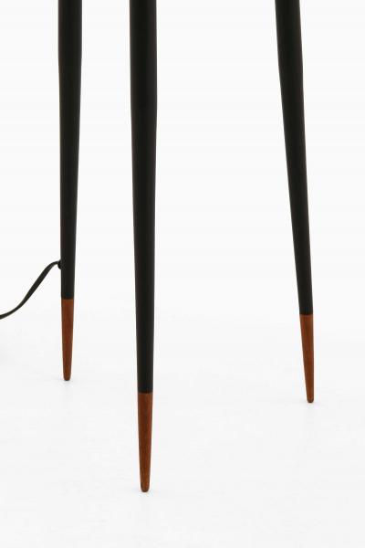 Svend Aage Holm S rensen Sorensen Pair of Floor Lamps in Brass and Glass by Svend Aage Holm S rensen 1950s