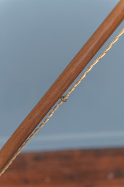 Svend Aage Holm Sorensen Fishing Pole Floor Lamp by Svend Aage Holm Sorensen