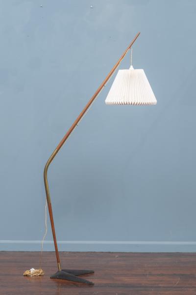 Svend Aage Holm Sorensen Fishing Pole Floor Lamp by Svend Aage Holm Sorensen