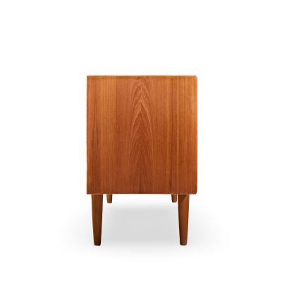 Svend Aage Larsen Svend Aage Larsen Mid Century Danish Teak Tambour Door Credenza