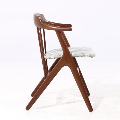 Svend Aage Madsen Svend Madsen Style Mid Century Danish Teak Dining Chairs Set of 8