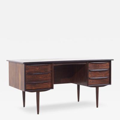 Svend Aage Madsen Svend Madsen for Falster Mid Century Danish Rosewood Desk