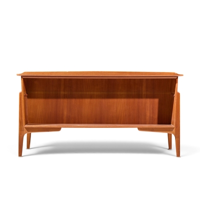 Svend Aage Madsen Svend Madsen for Sigurd Hansen Mid Century Danish Teak Desk