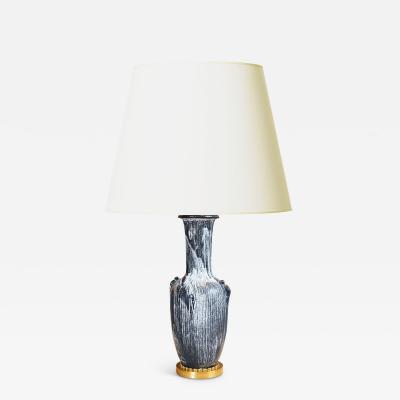 Svend Hammersh i Hammershoj Elegant Mounted Table Lamp by Svend Hammershoi for Kahler