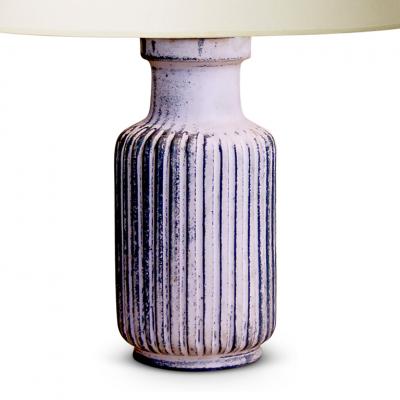 Svend Hammersh i Hammershoj Table lamp with albarello form by Svend Hammersh i
