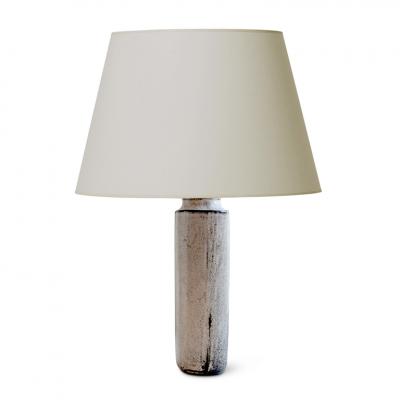 Svend Hammersh i Hammershoj Table lamp with shallow flask form by Svend Hammershoi