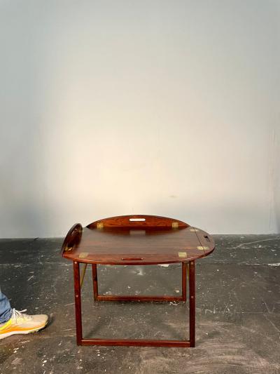 Svend Langkilde Bar tray table Svend Langkilde in Rosewood for Illums Bolighus in Denmark