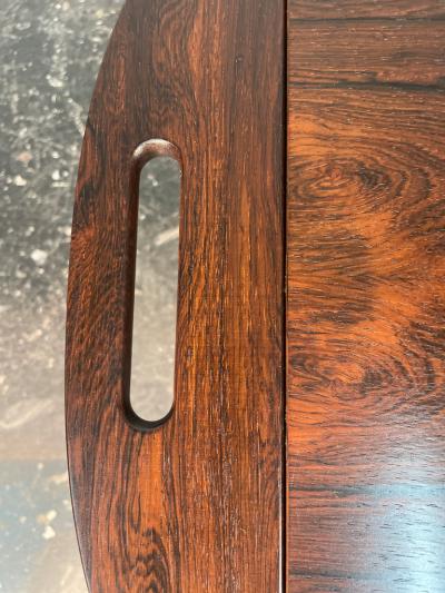 Svend Langkilde Bar tray table Svend Langkilde in Rosewood for Illums Bolighus in Denmark