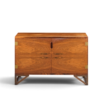 Svend Langkilde Svend Langkilde for Langkilde M bler Mid Century Rosewood and Teak Cabinet