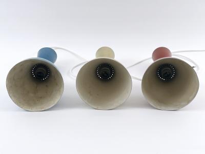 Svend Middelboe Set of Three Diabolo Pendant Lamps by Svend Middelboe for Nordisk Solar 1958