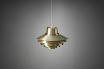 Svend Middelboe Svend Middelboe Verona Ceiling Light for Nordisk Solar Denmark 1960s
