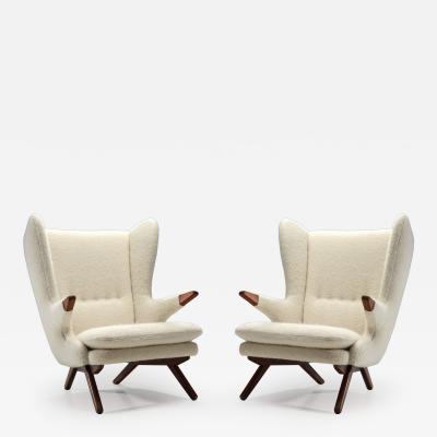 Svend Skipper Pair of Svend Skipper Model 91 Chairs for Skipper M bler Denmark 1960s