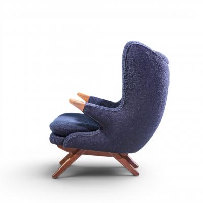 Svend Skipper Svend Skipper for Skipper M bler Mid Century Danish Model 91 Lounge Chair