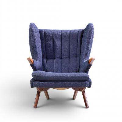 Svend Skipper Svend Skipper for Skipper M bler Mid Century Danish Model 91 Lounge Chair