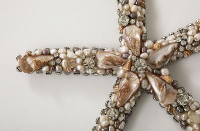 Swarovski Crystal Encrusted Starfish by Douglas Cloutier
