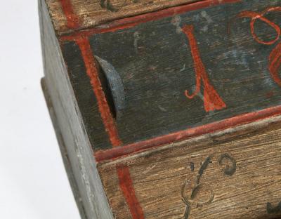 Swedish 1840 Slide Top Box