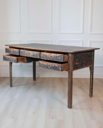 Swedish 18th Century Gustavian Painted Desk c 1780