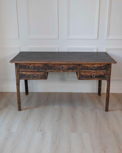 Swedish 18th Century Gustavian Painted Desk c 1780