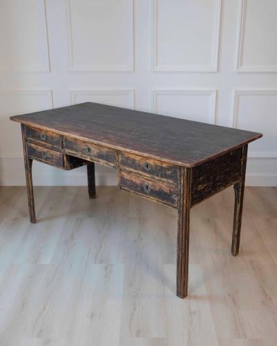 Swedish 18th Century Gustavian Painted Desk c 1780
