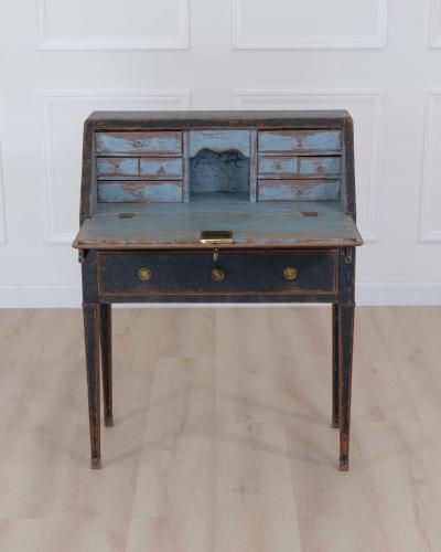 Swedish 18th Century Gustavian Slant Front Desk