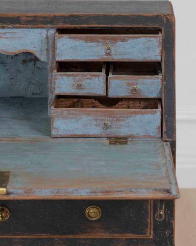 Swedish 18th Century Gustavian Slant Front Desk