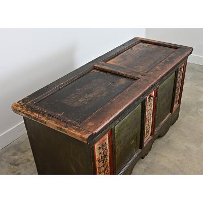 Swedish 18th Century Painted Coffer